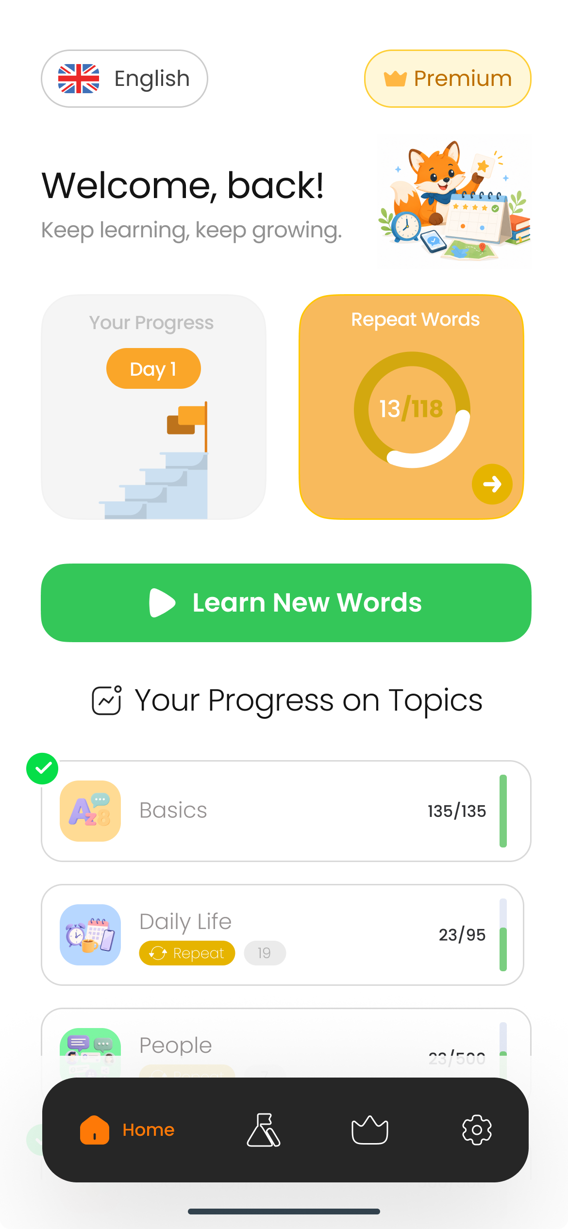 A calm home